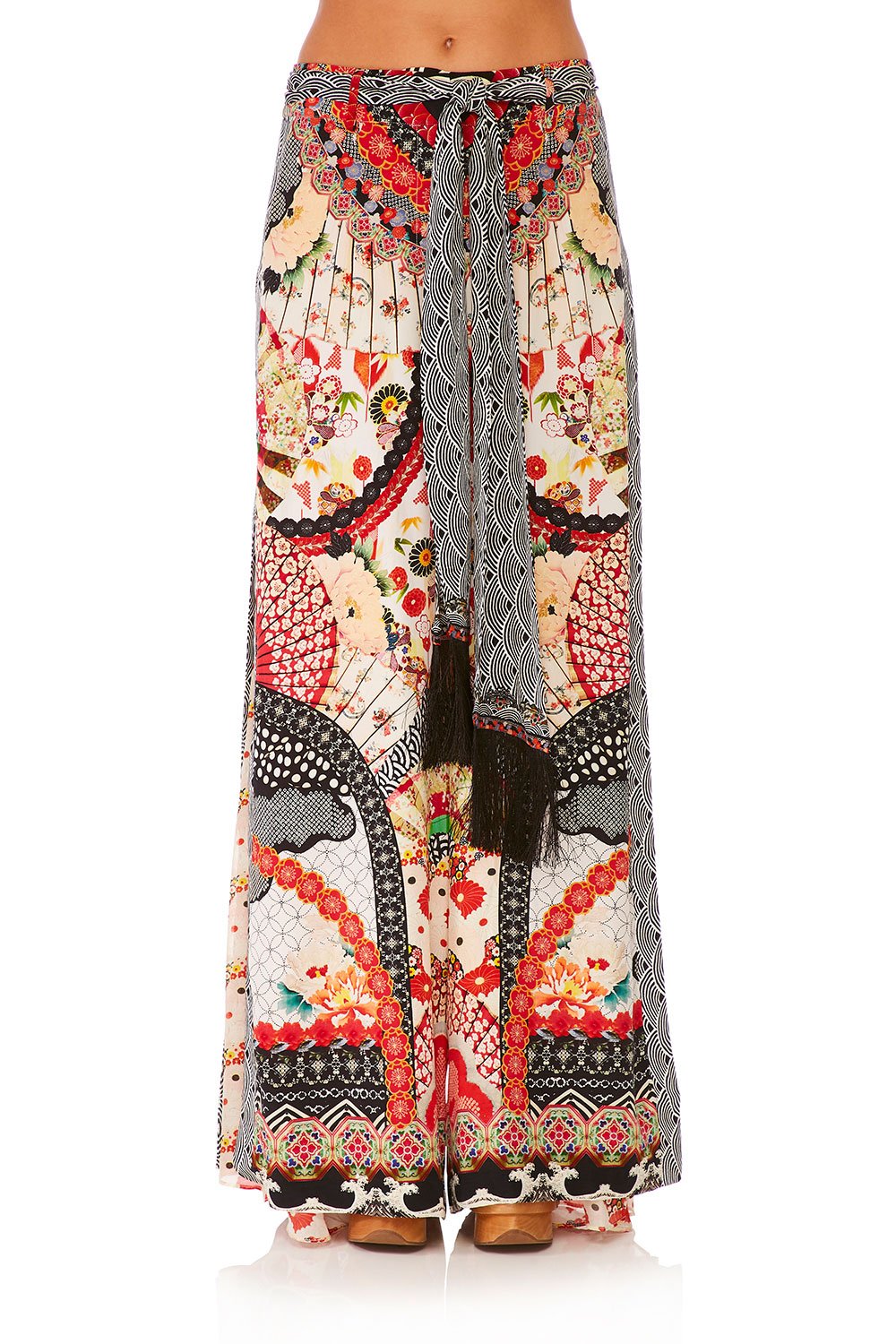 CAMILLA VINTAGE VIXEN HIGH WAISTED TROUSER WITH GODET