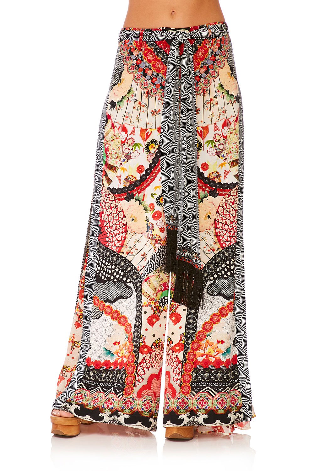 CAMILLA VINTAGE VIXEN HIGH WAISTED TROUSER WITH GODET