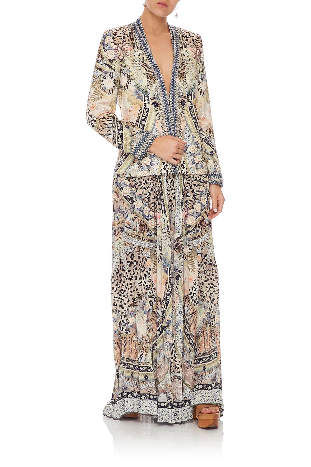 CAMILLA JACKET W/ REMOVABLE COLLAR MOTO MAIKO