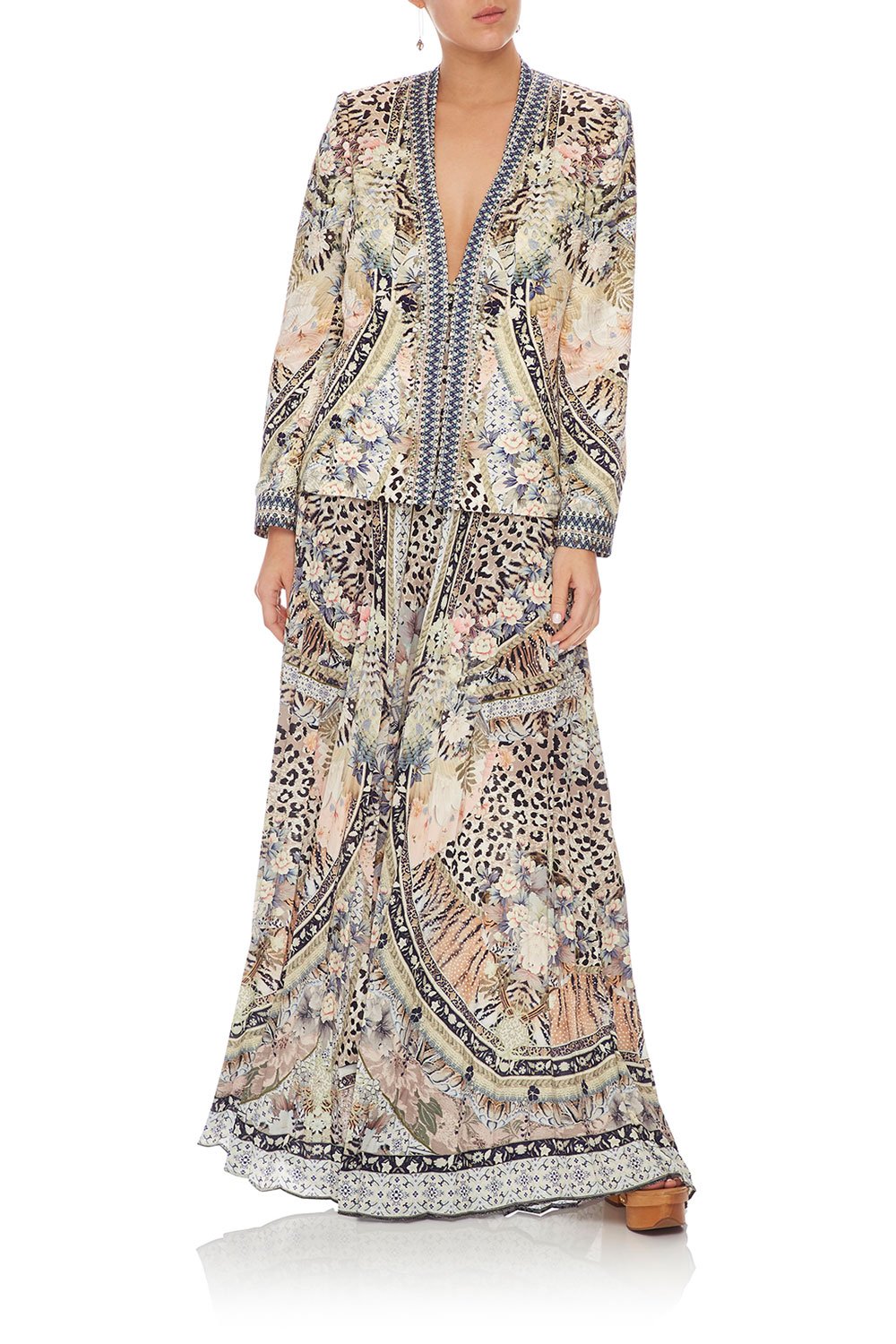 CAMILLA JACKET W/ REMOVABLE COLLAR MOTO MAIKO