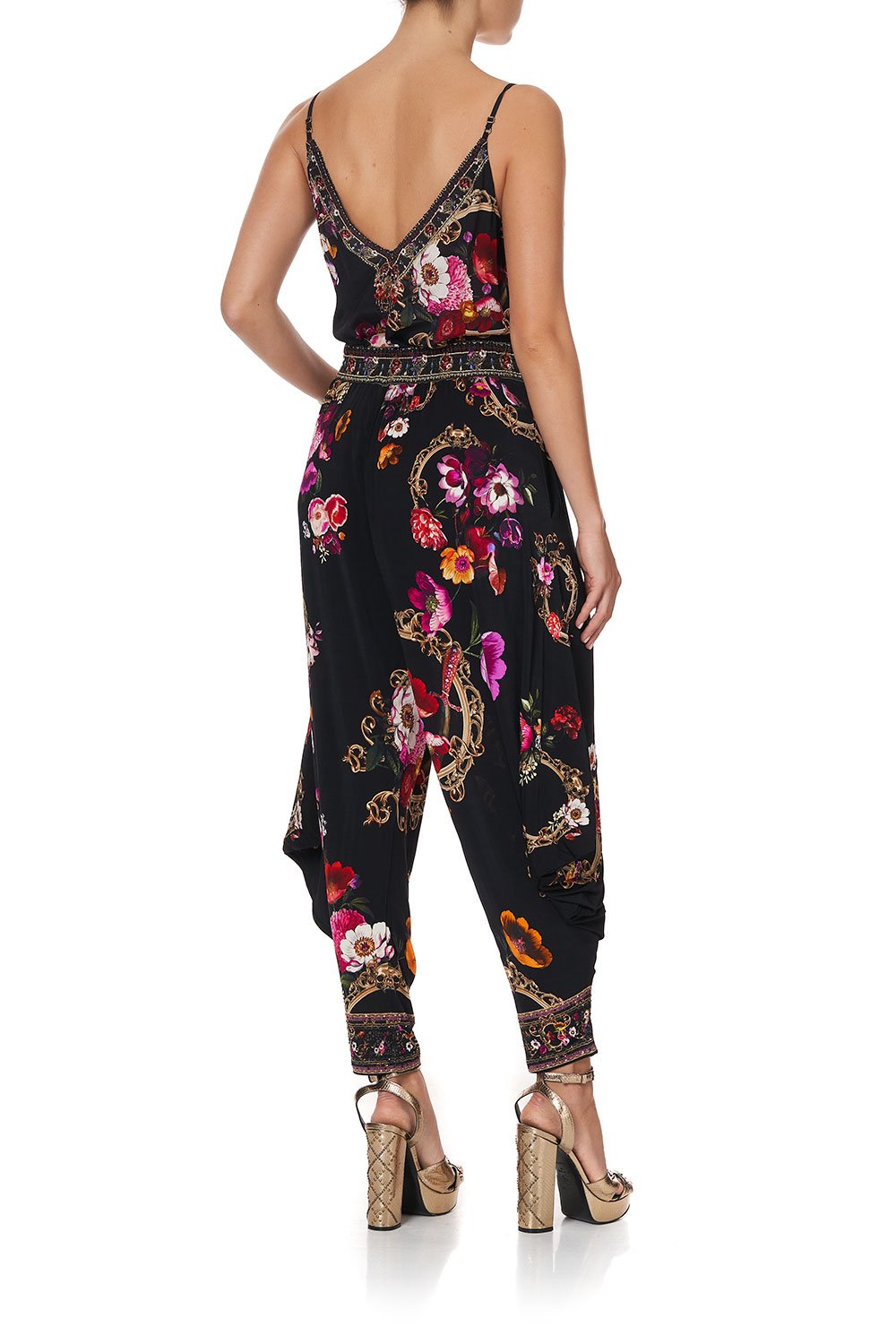 JERSEY DRAPE PANT WITH POCKET MIRROR MIRROR