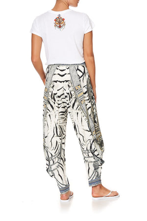 JERSEY DRAPE PANT WITH POCKET WILD BELLE
