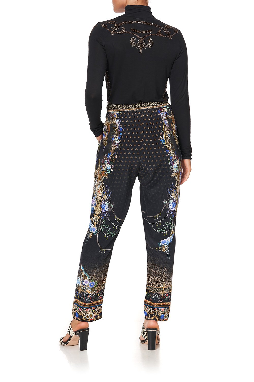 JERSEY TURTLENECK LUXE BLACK