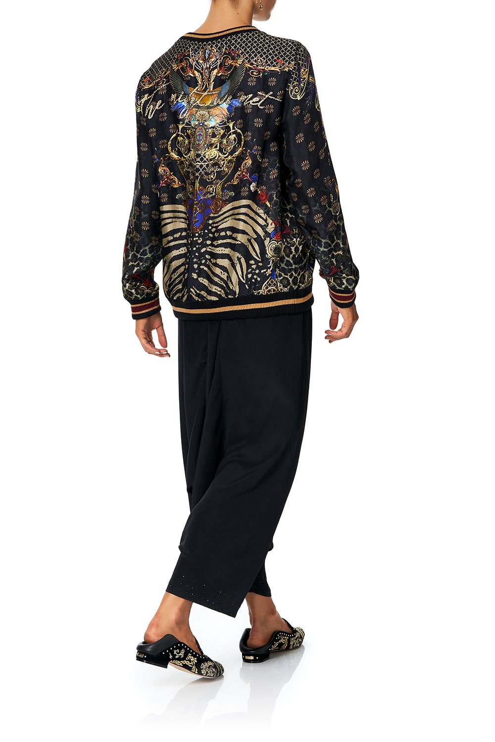 WOVEN ROUND NECK SWEATER THE NIGHT WE MET