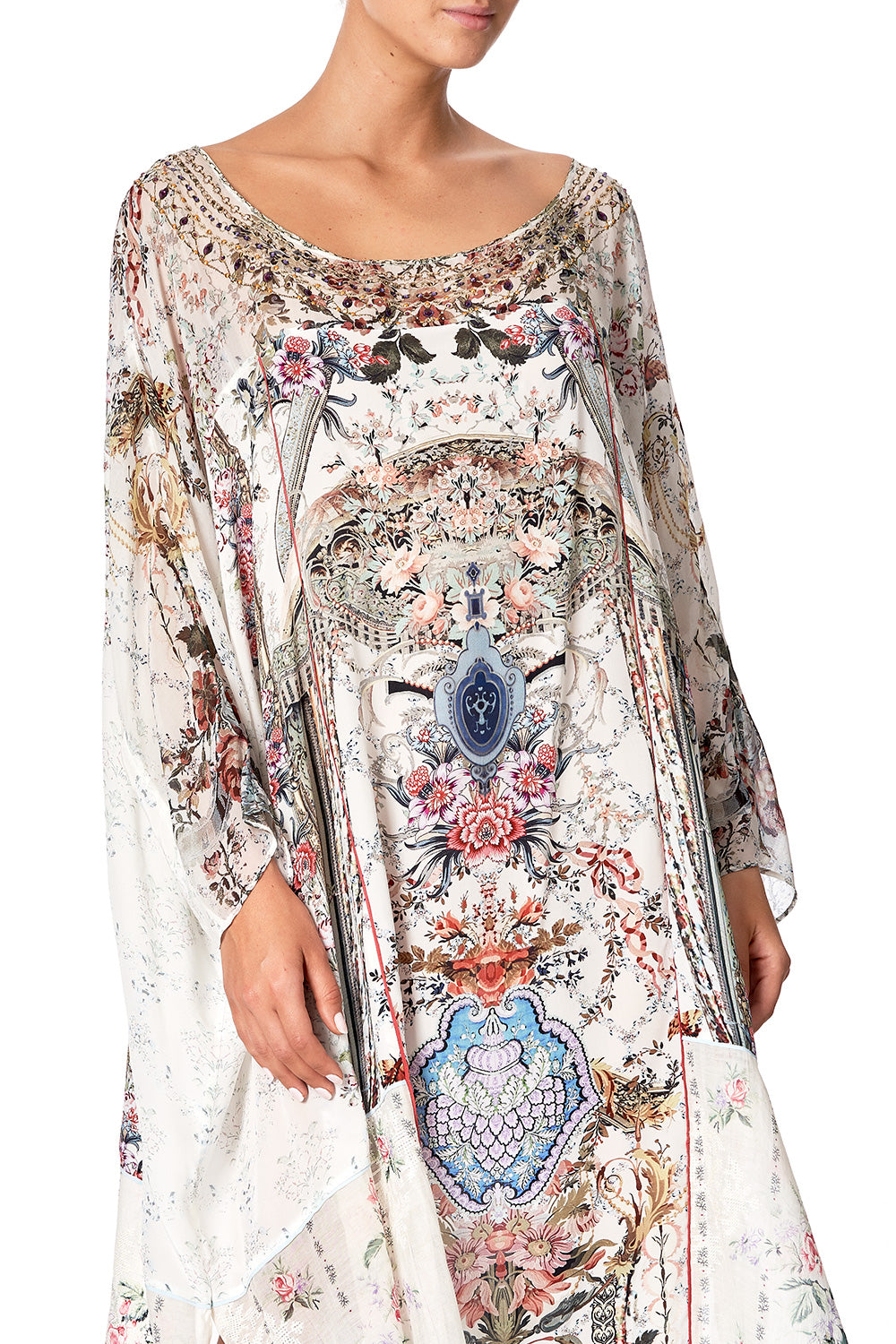 KAFTAN WITH PATCH PANELS SOUTHERN BELLE