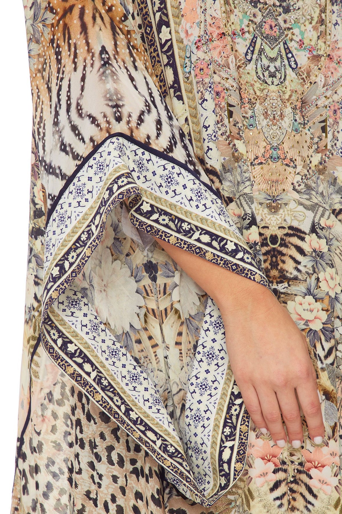 CAMILLA KAFTAN W/ SHEER SLEEVE MOTO MAIKO