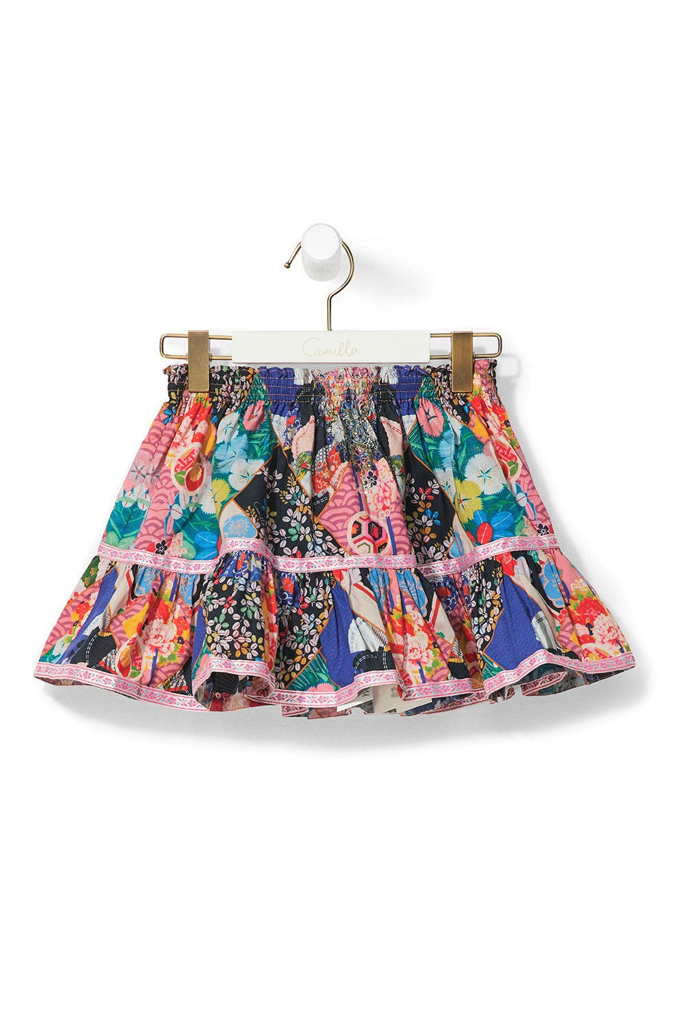 CAMILLA POSTCARDS FROM MARS KIDS SHORT SKIRT W TRIM