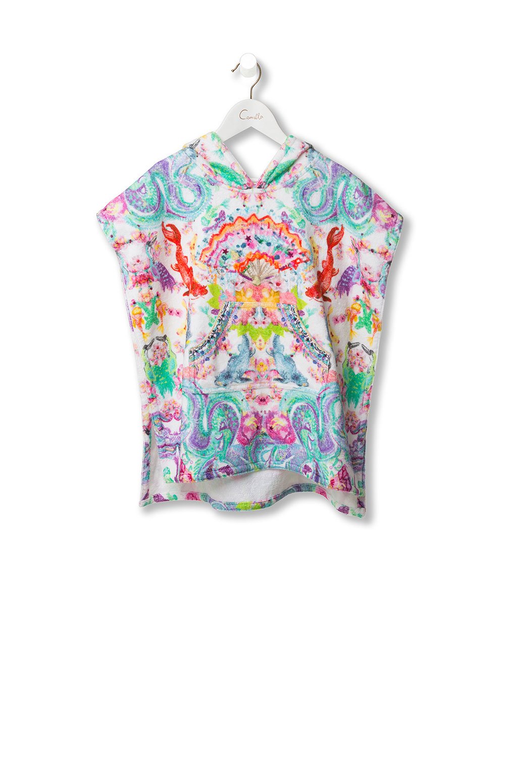 CAMILLA DRAGON DIVINITY KIDS' HOODED PONCHO