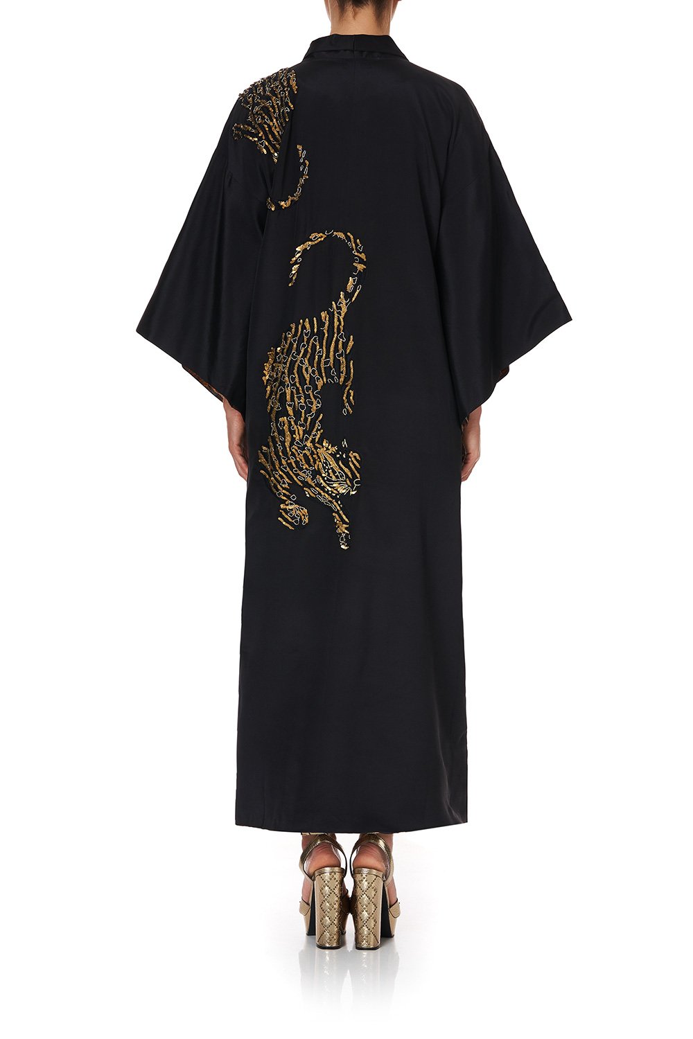 KIMONO COAT WILD AZAL