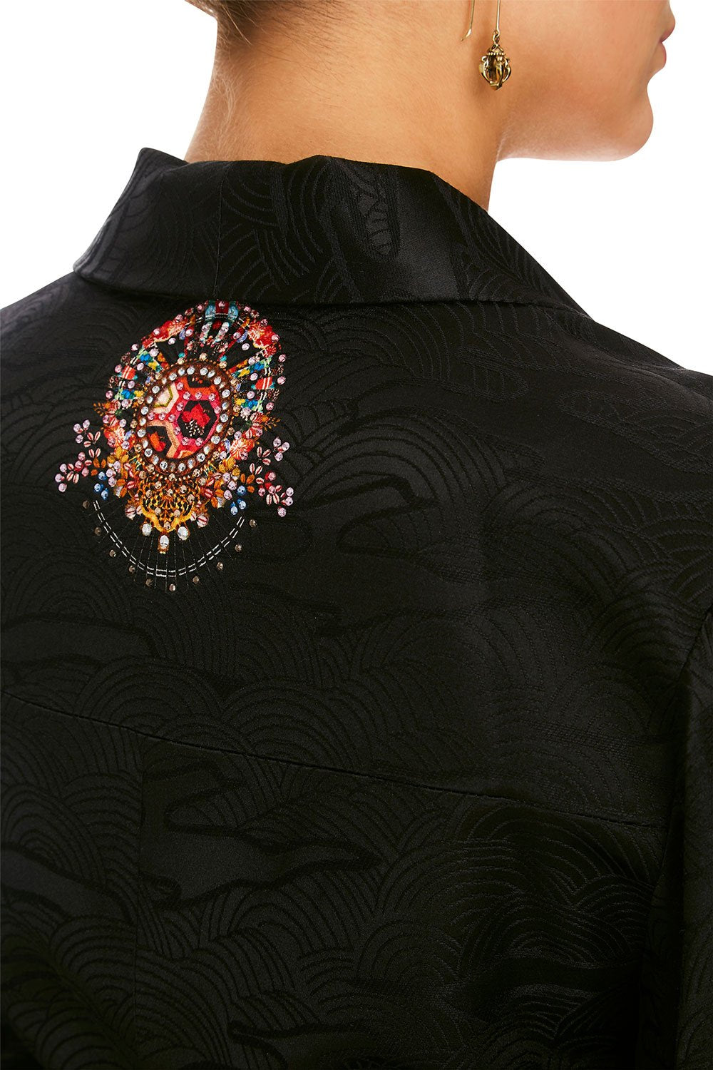 CAMILLA PAINTED LAND KIMONO JACKET