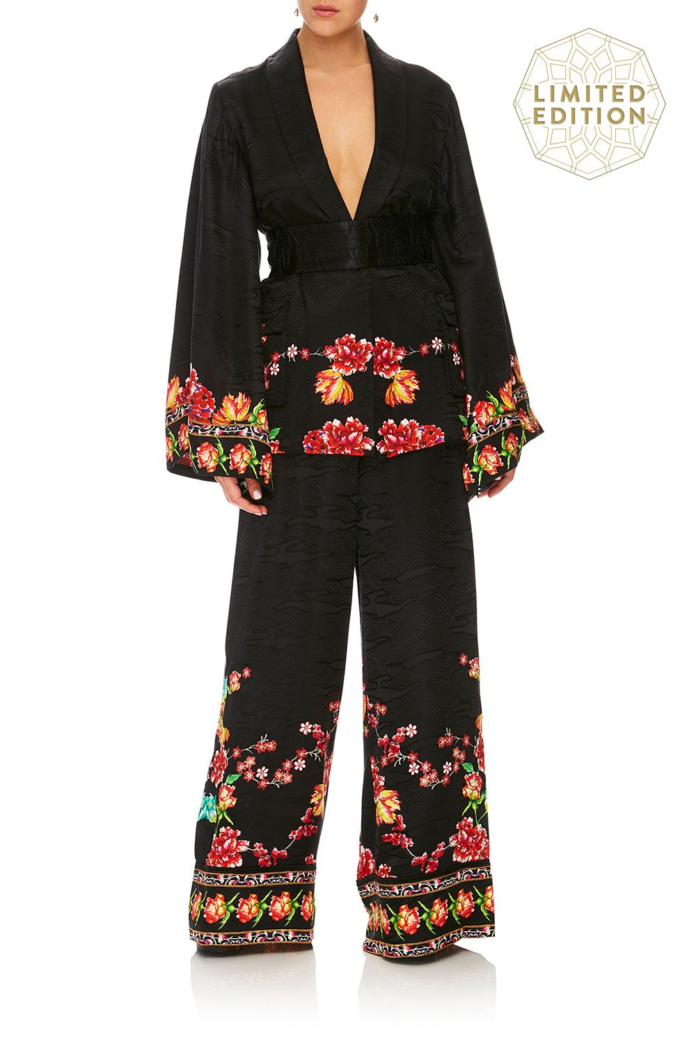 KIMONO JACKET PAINTED LAND