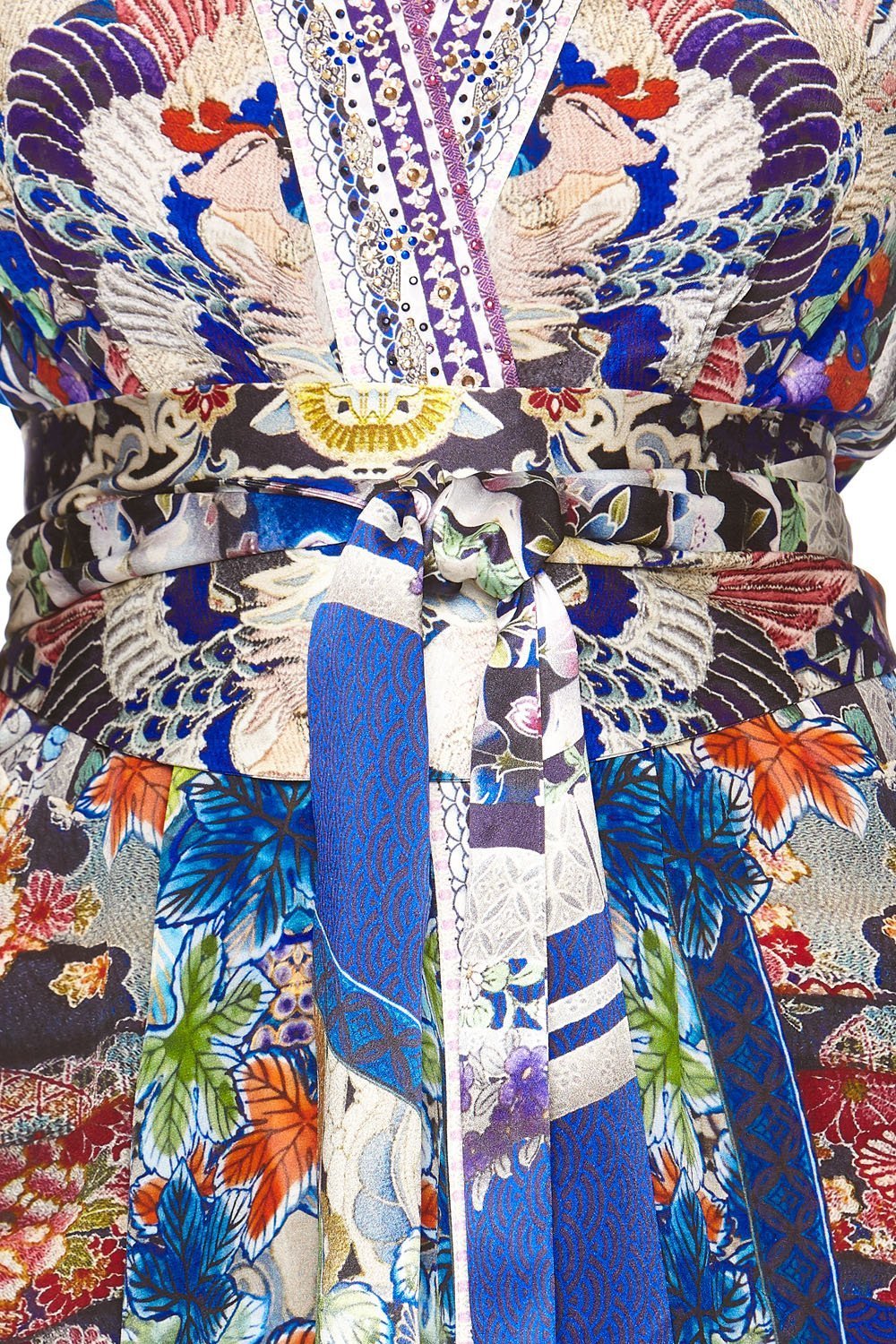 KIMONO WRAP DRESS WITH OBI DARLING'S DESTINY