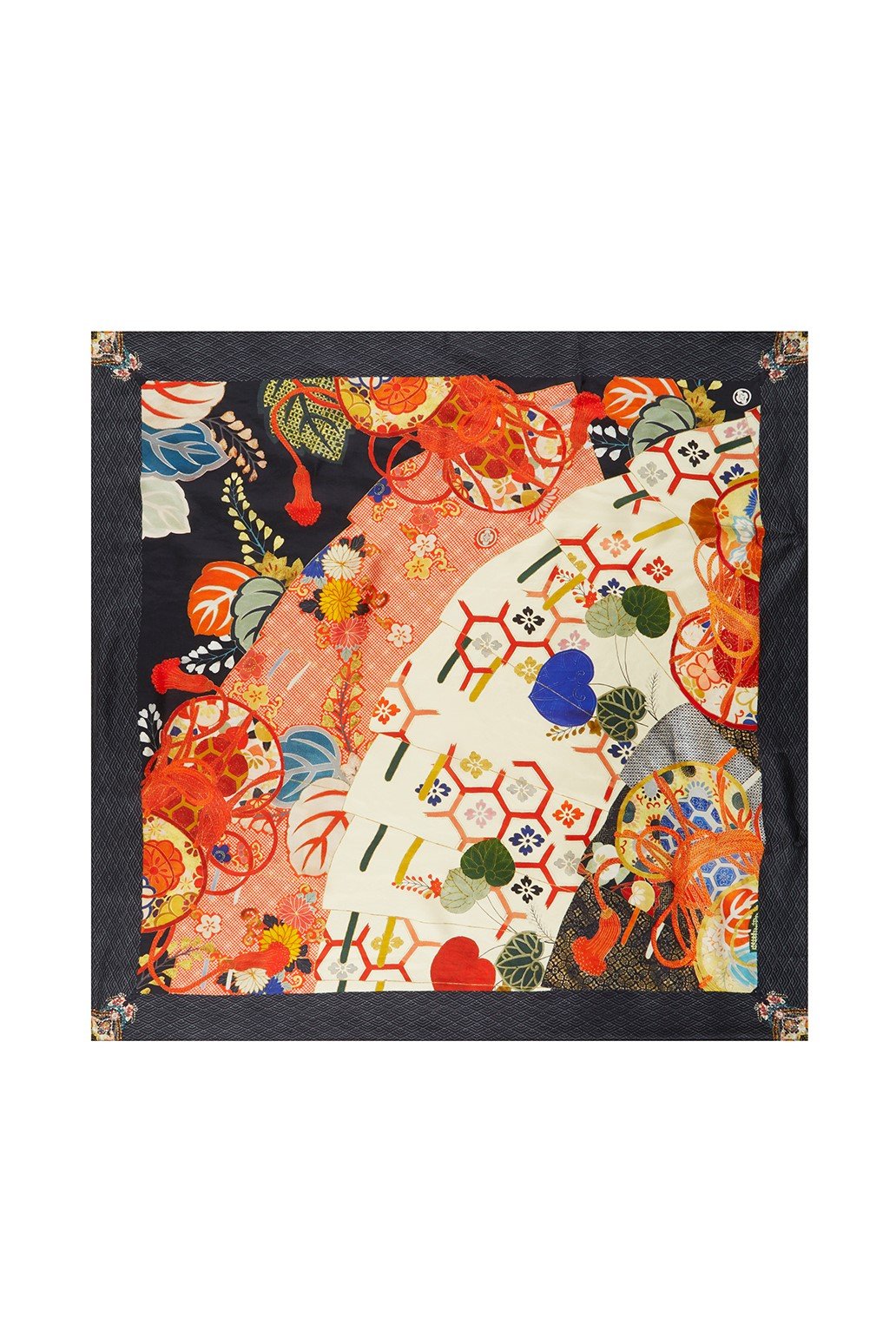 CAMILLA KISSING THE SUN LARGE SQUARE SCARF