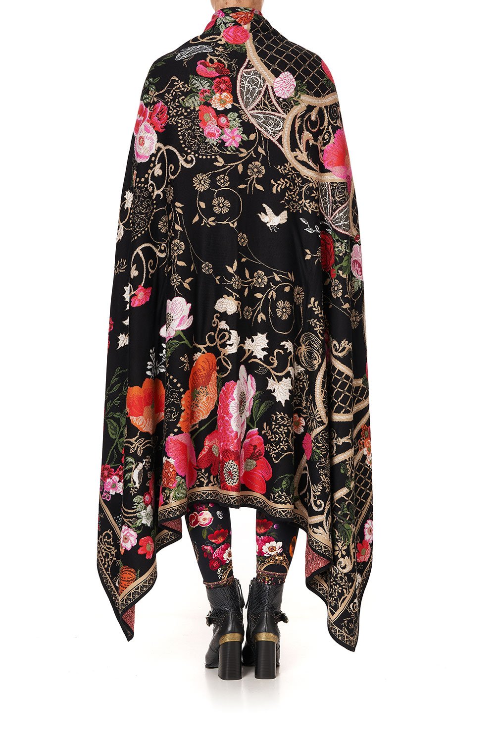 KNIT JACQUARD BLANKET MIRROR MIRROR