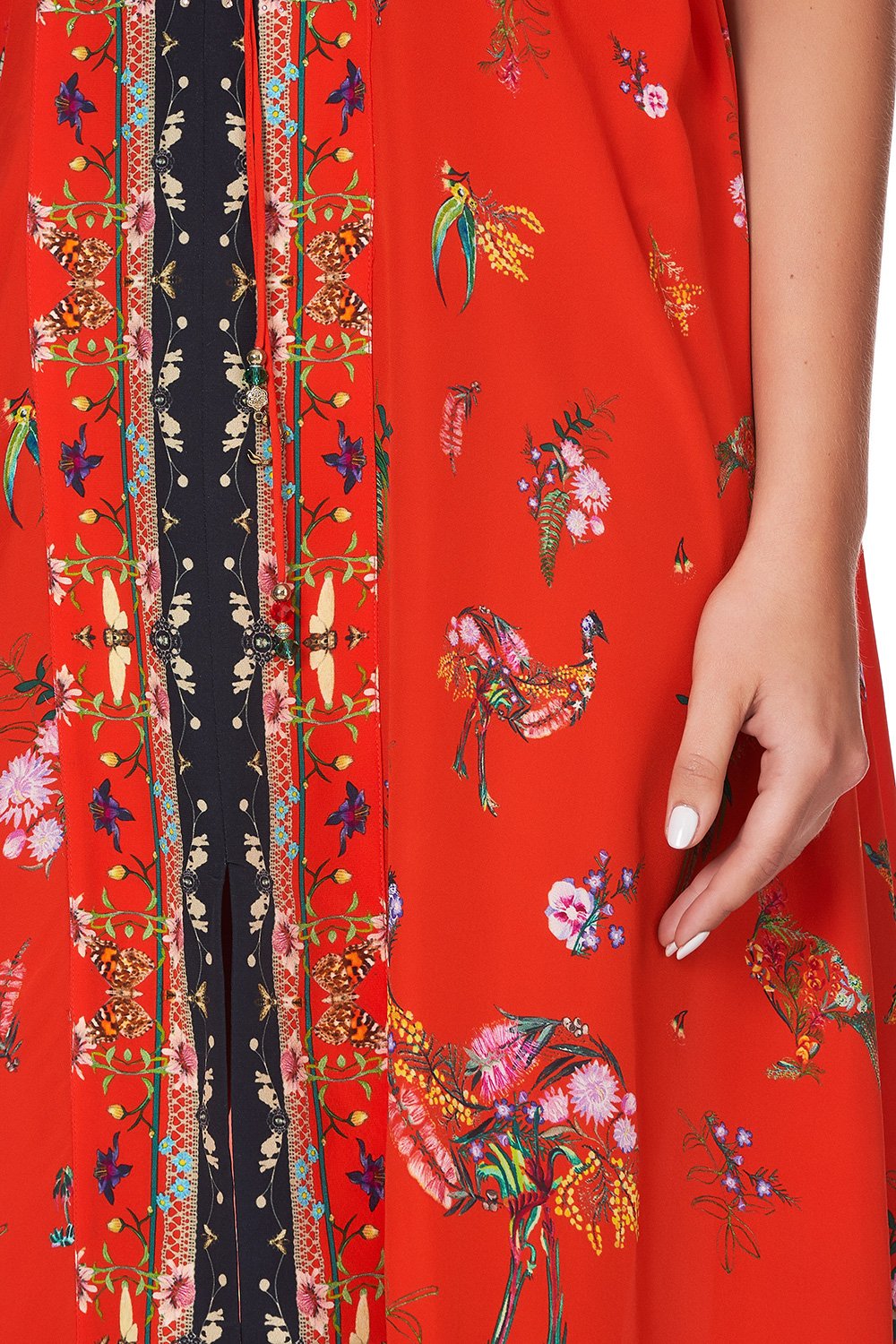 LACE UP FRONT DRESS CINEMA PARADISO CAMILLA