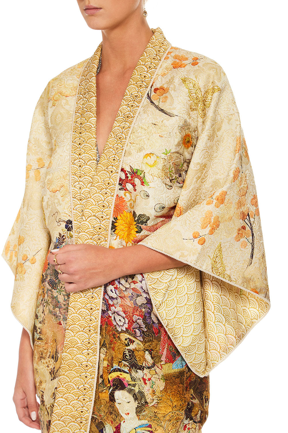 CAMILLA LADY LABYRINTH KIMONO COAT