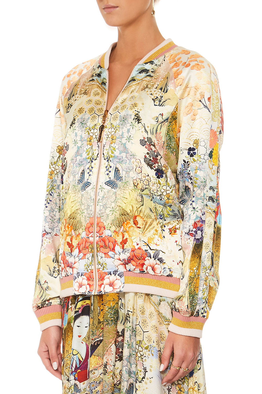 CAMILLA LADY LABYRINTH OVERSIZED BOMBER