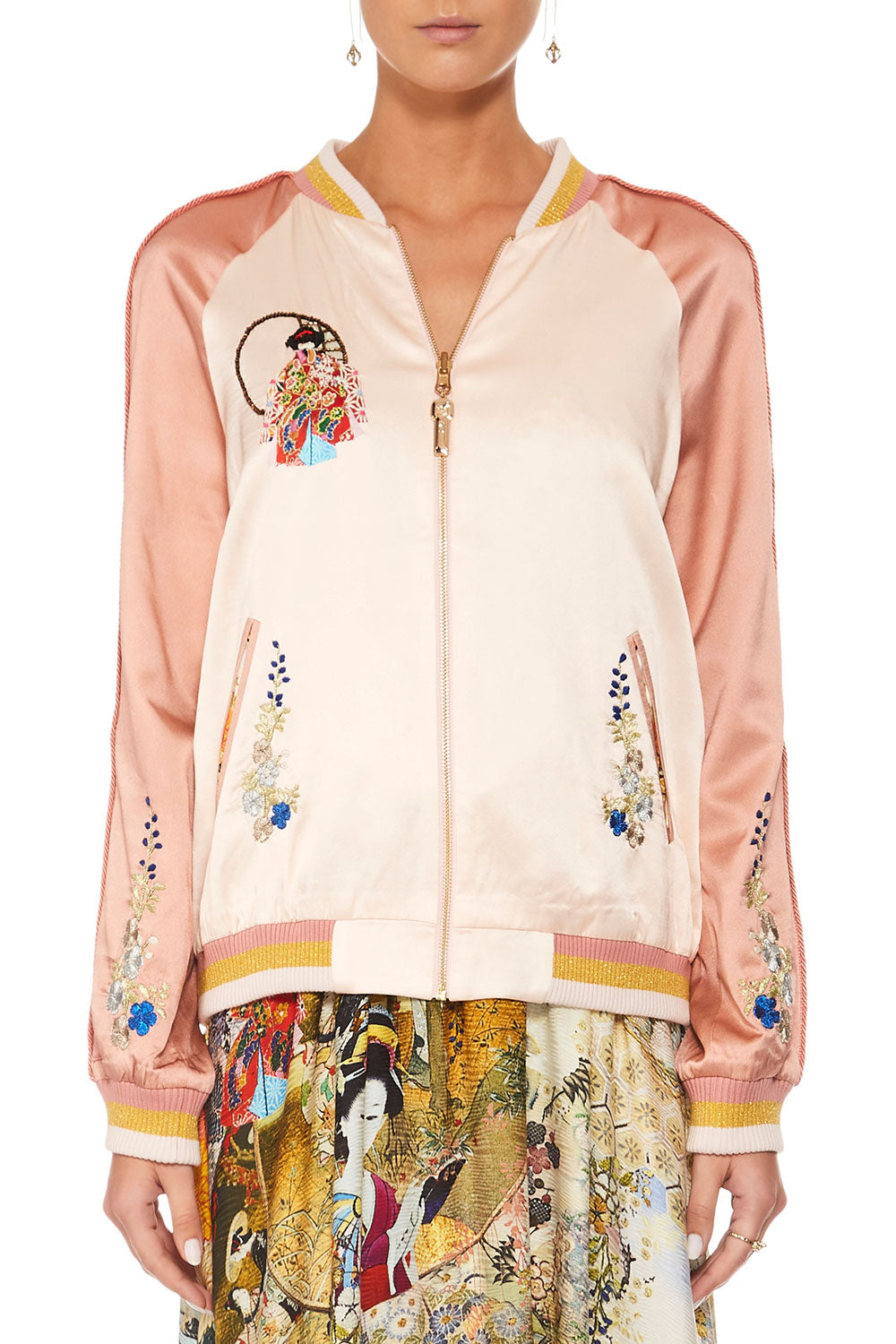 CAMILLA LADY LABYRINTH OVERSIZED BOMBER