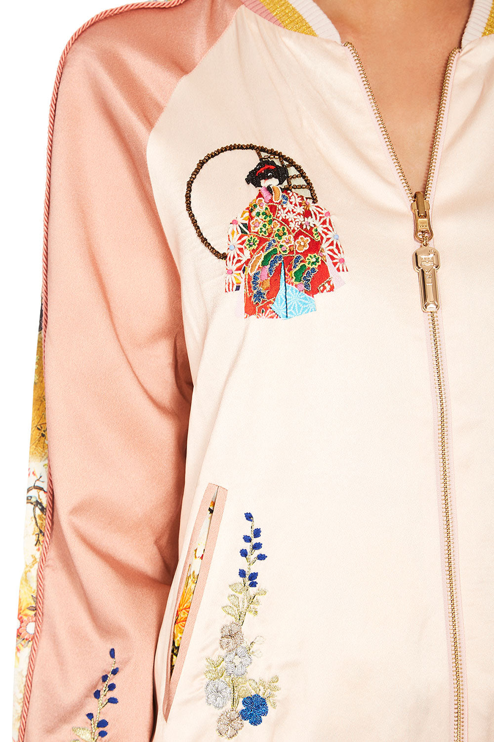 CAMILLA LADY LABYRINTH OVERSIZED BOMBER