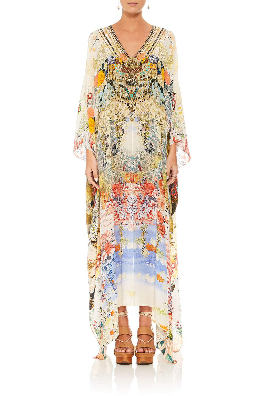 SHORT KAFTAN WITH HARDWARE LADY LABYRINTH