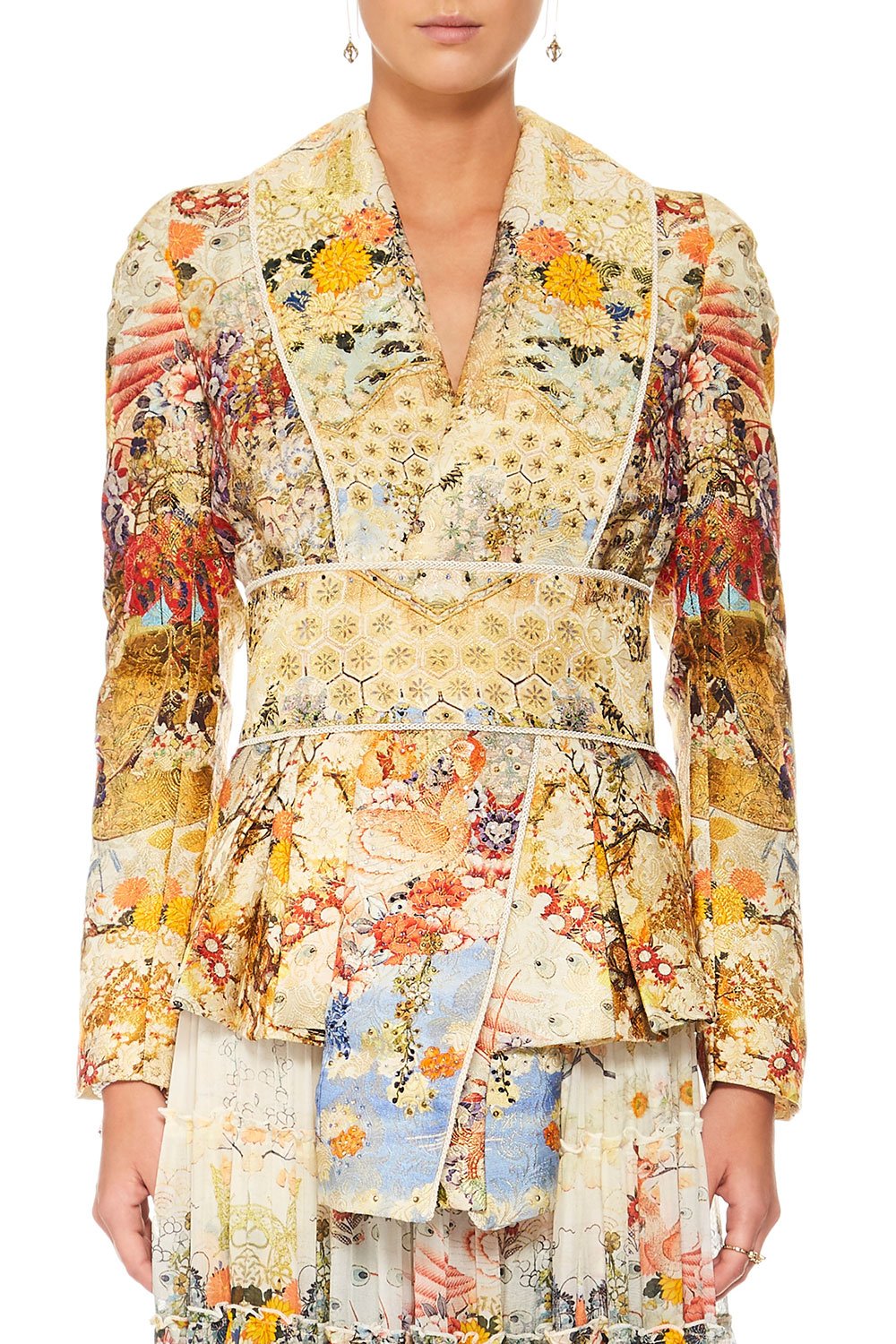 CAMILLA LADY LABYRINTH TAILORED KIMONO JACKET