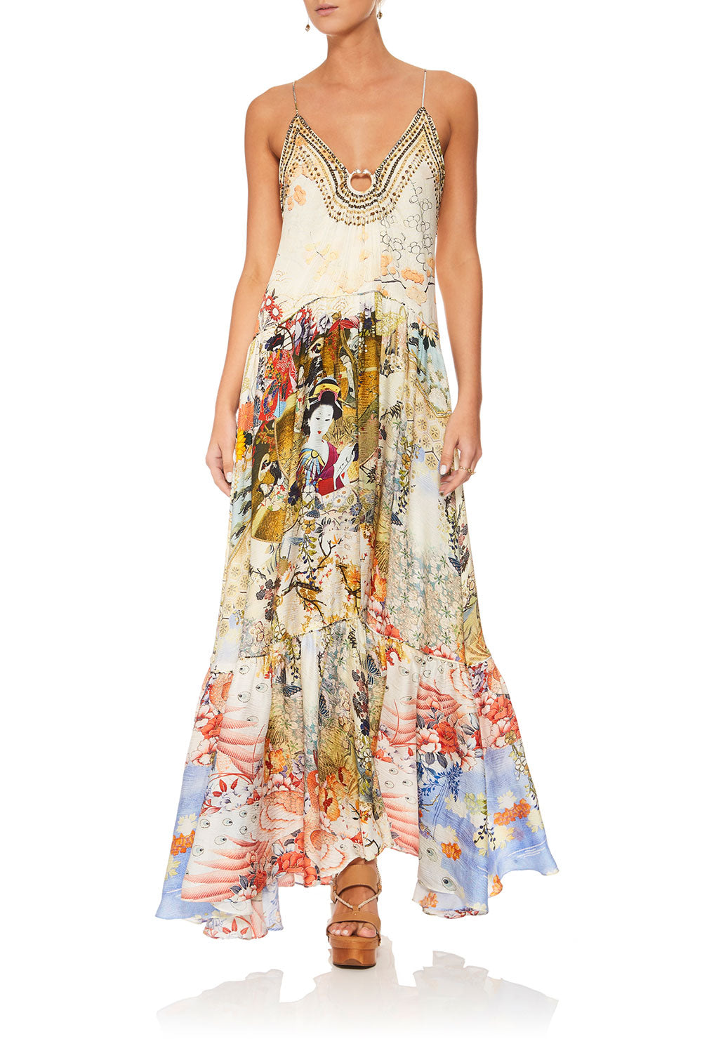 CAMILLA LADY LABYRINTH U-RING MAXI DRESS