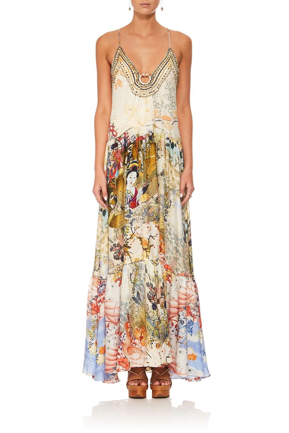 CAMILLA LADY LABYRINTH U-RING MAXI DRESS