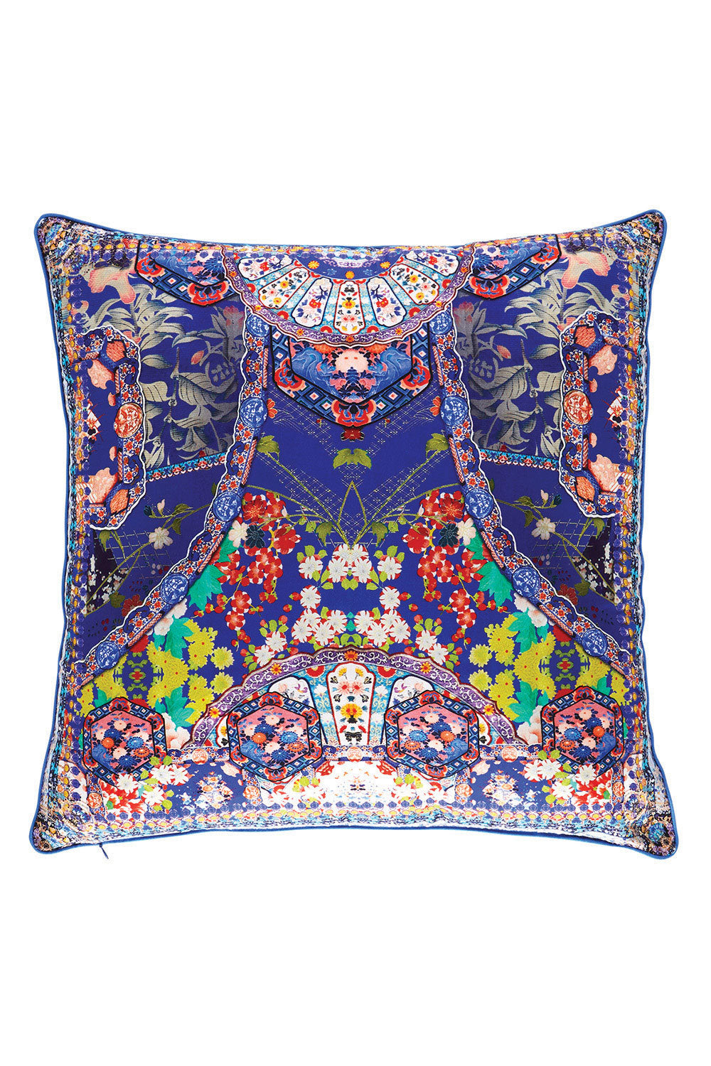 CAMILLA SPACE COWGIRL LARGE SQUARE CUSHION