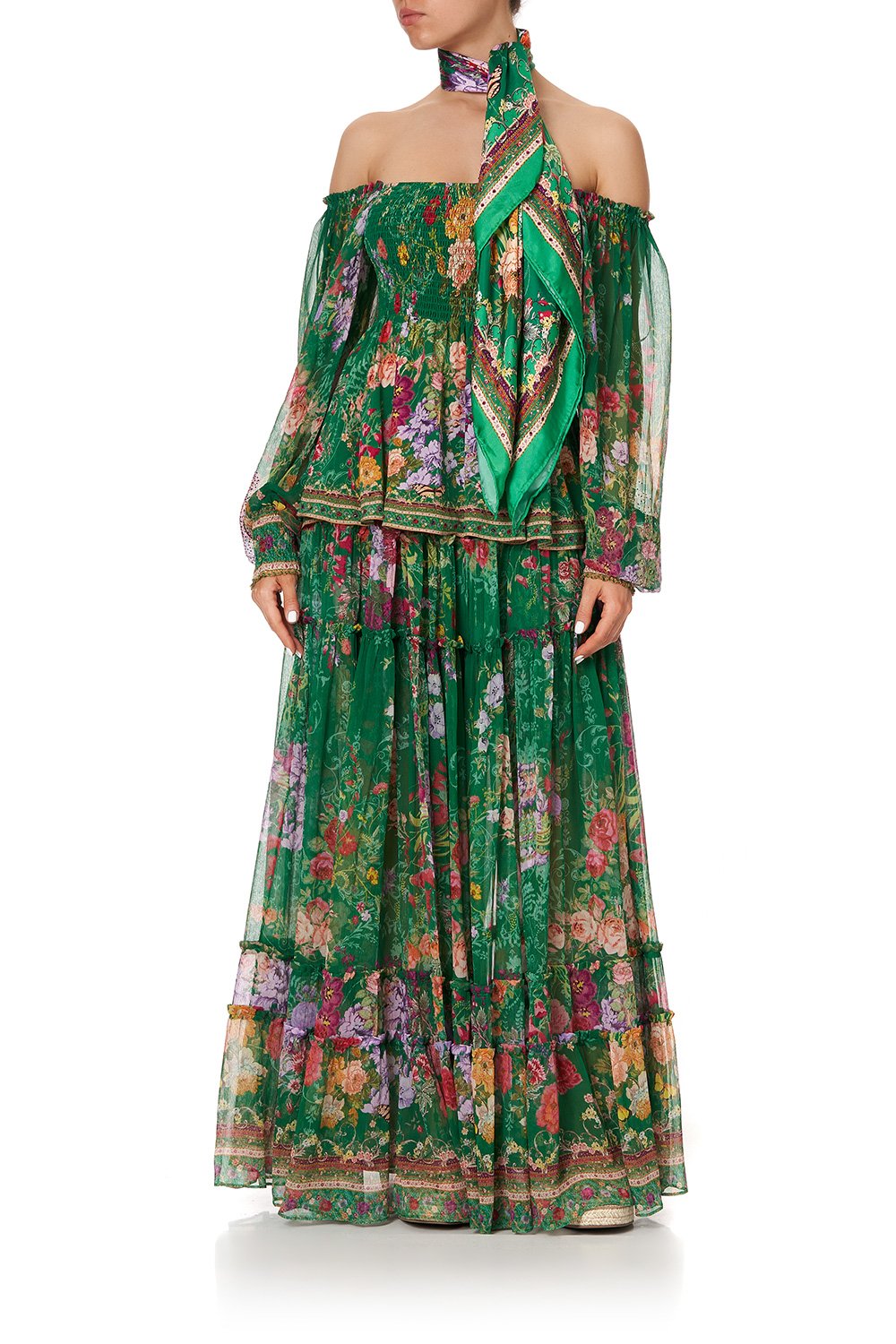 LARGE SQUARE SCARF DIARIES FROM A VILLA