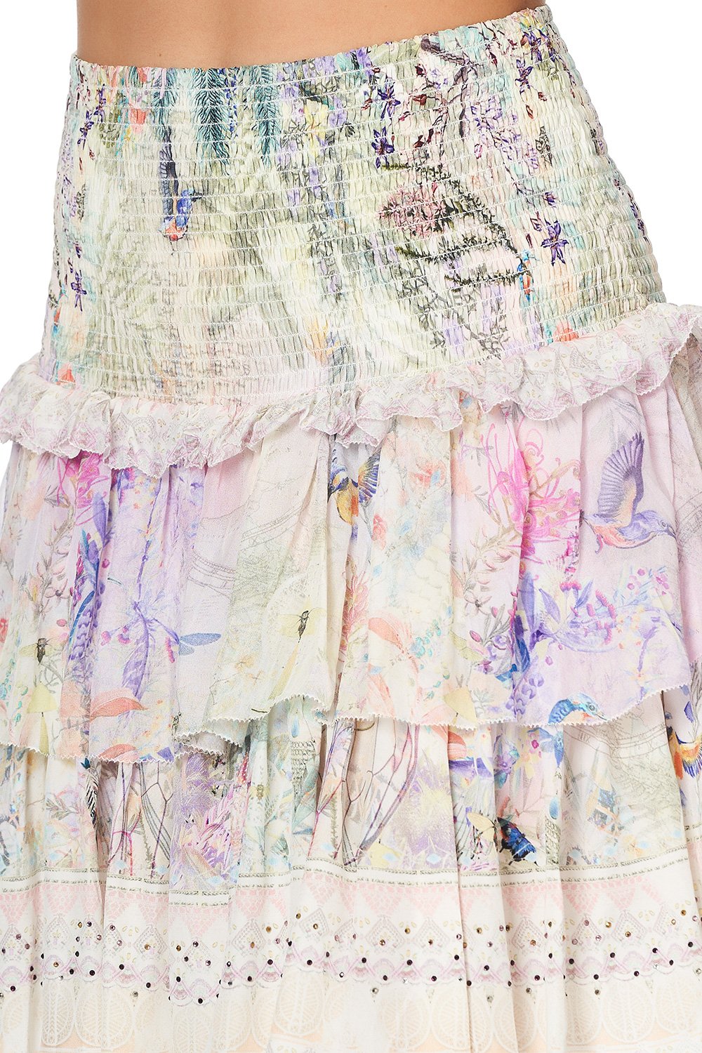 LAYERED FRILL SKIRT MERMAID MILLA