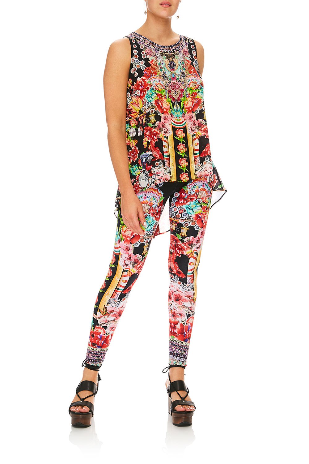 CAMILLA PAINTED LAND LEGGINGS