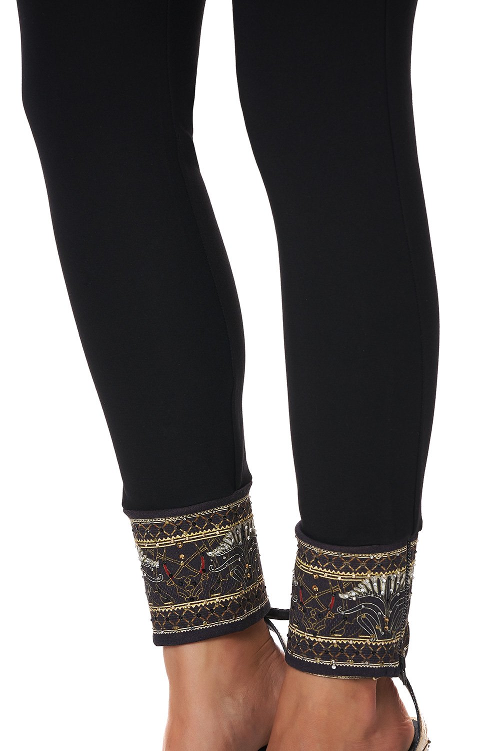 LEGGINGS WITH CONTRAST CUFF WISE WINGS