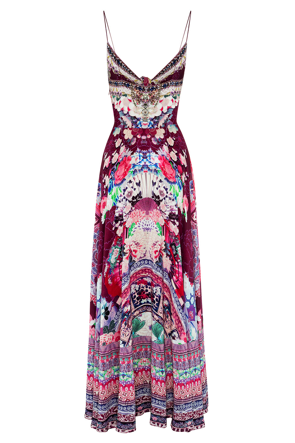 CAMILLA LITTLE OSAKA GIRL LONG DRESS W TIE FRONT