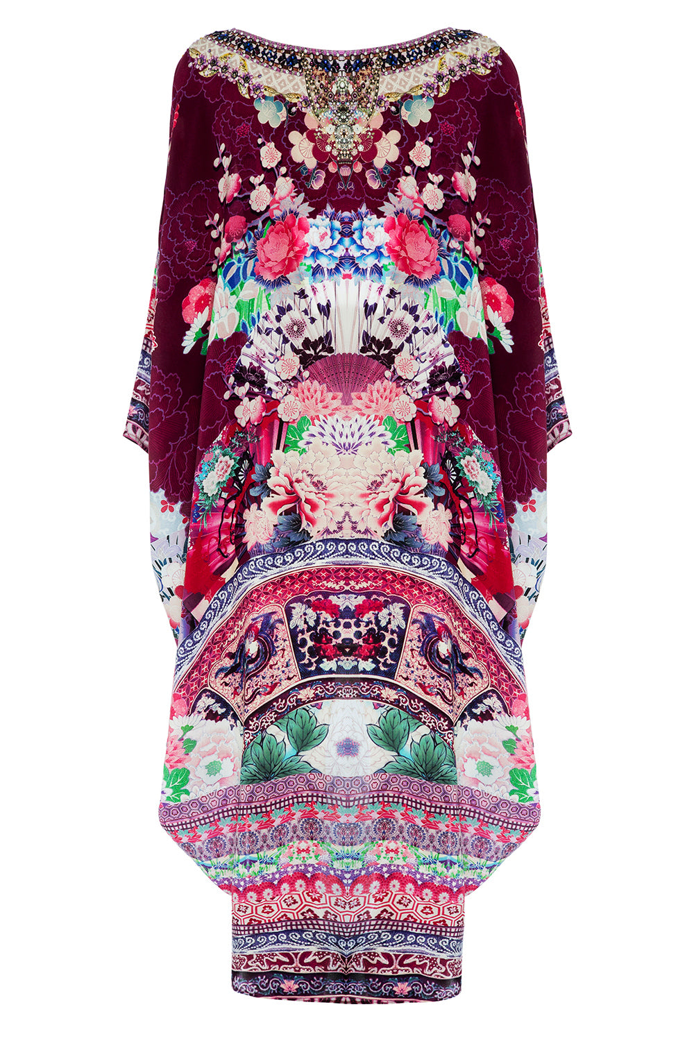 CAMILLA LITTLE OSAKA GIRL SCOOP BACK HEM DRESS