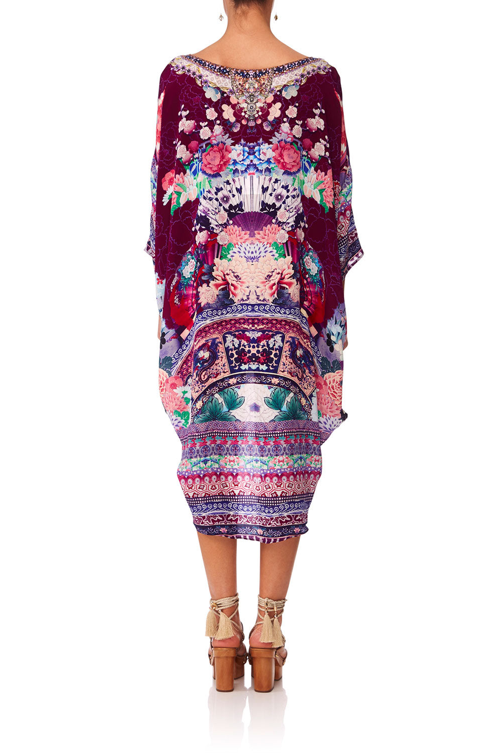 SCOOP BACK HEM DRESS SEVEN DAY WEEKEND