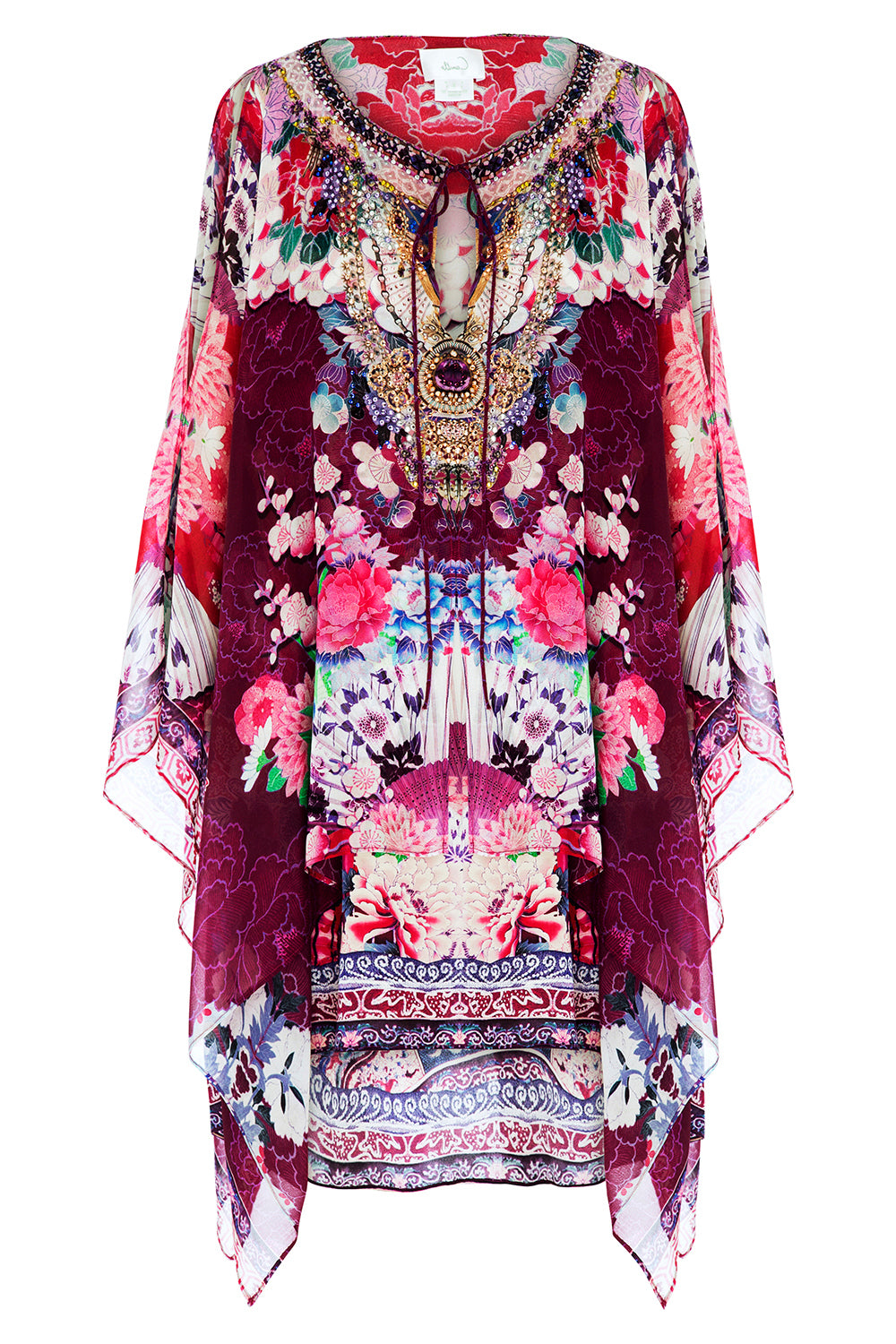 CAMILLA LITTLE OSAKA GIRL SHEER LAYERED DRESS WSPLIT