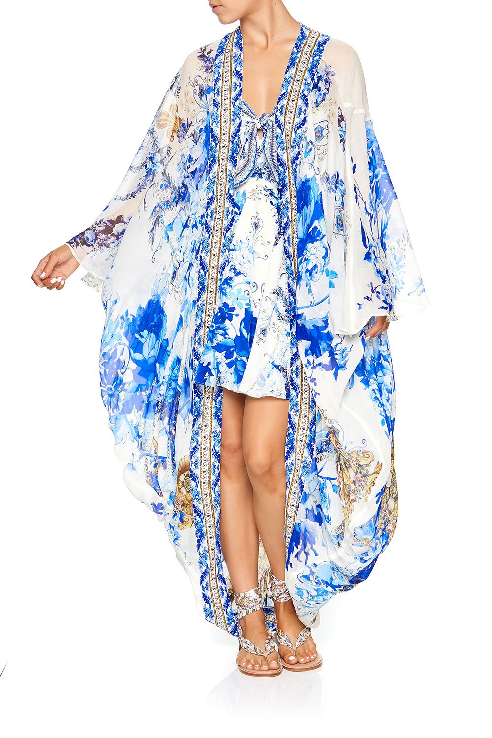 CAMILLA LONG CAPE SAINT GERMAINE