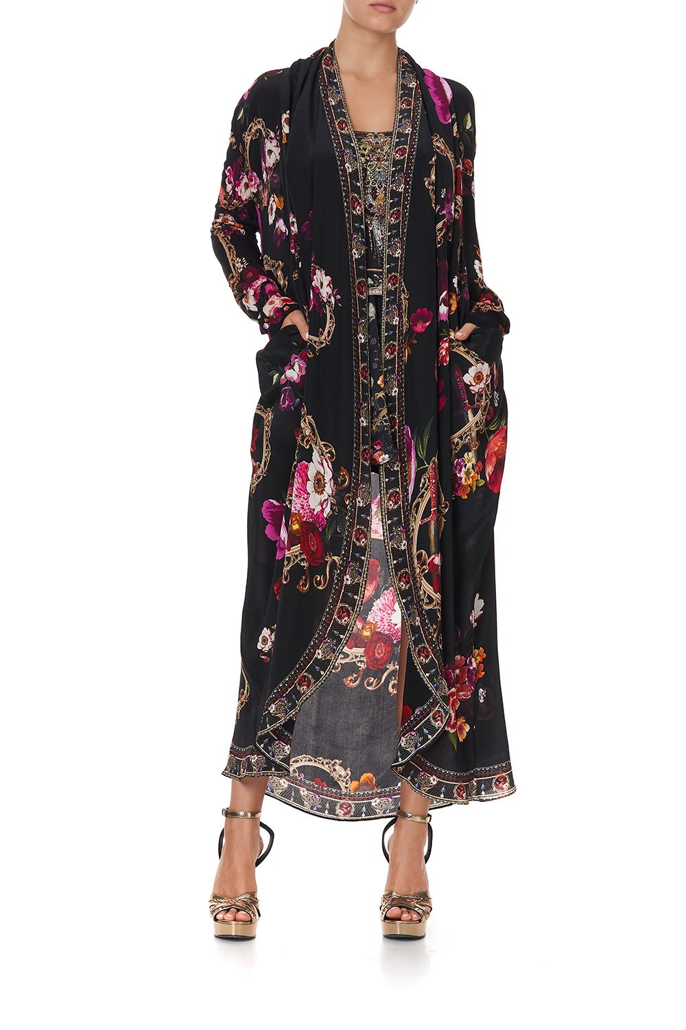 LONG CASUAL JACKET WITH POCKETS MIRROR MIRROR