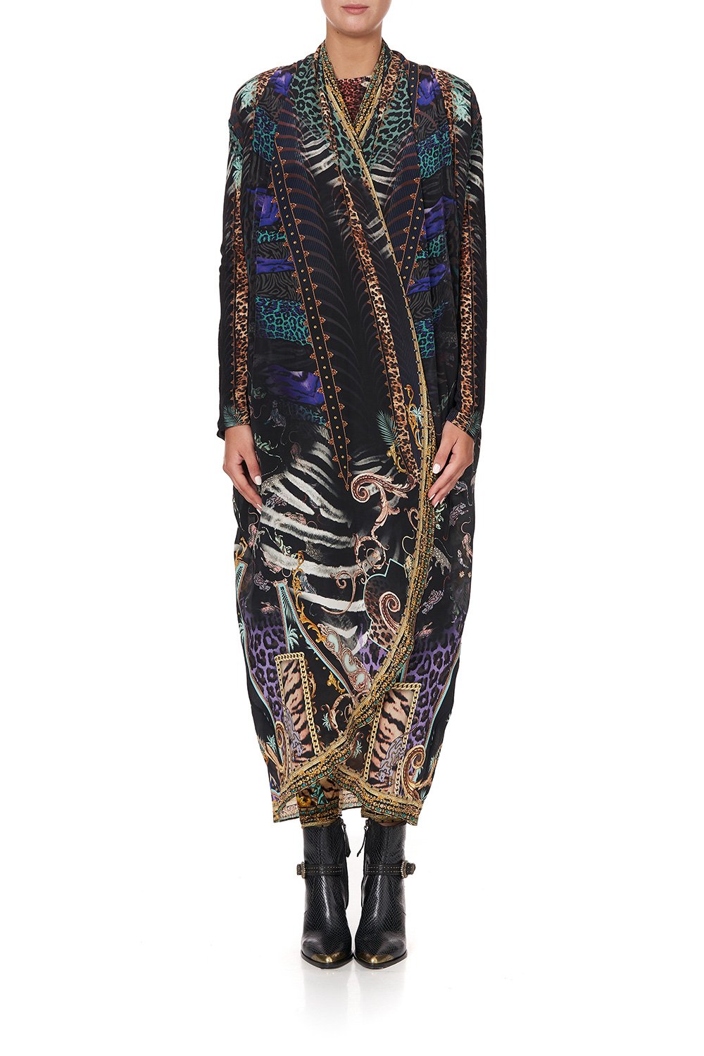 LONG CASUAL JACKET WITH POCKETS SHES GOT GRACE