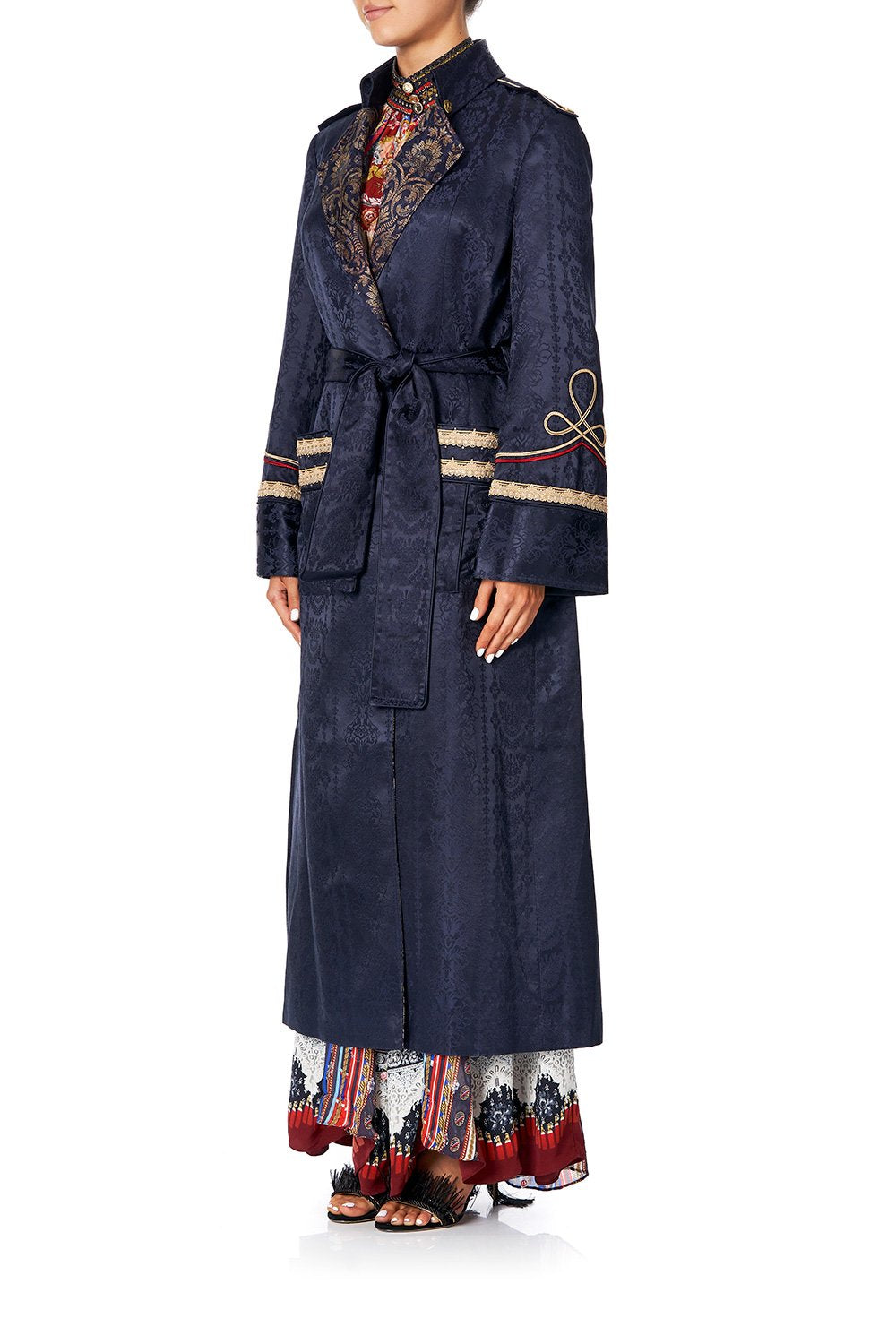 LONG MILITARY COAT THIS CHARMING WOMAN