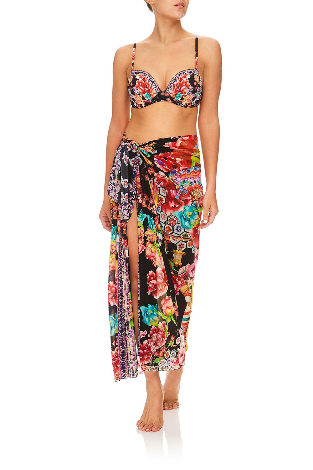 CAMILLA PAINTED LAND LONG SARONG