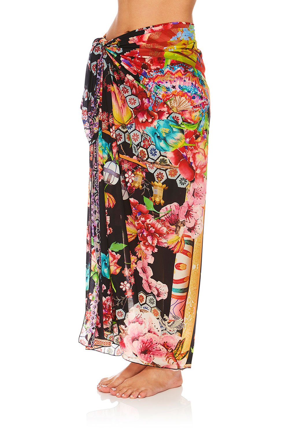 CAMILLA PAINTED LAND LONG SARONG