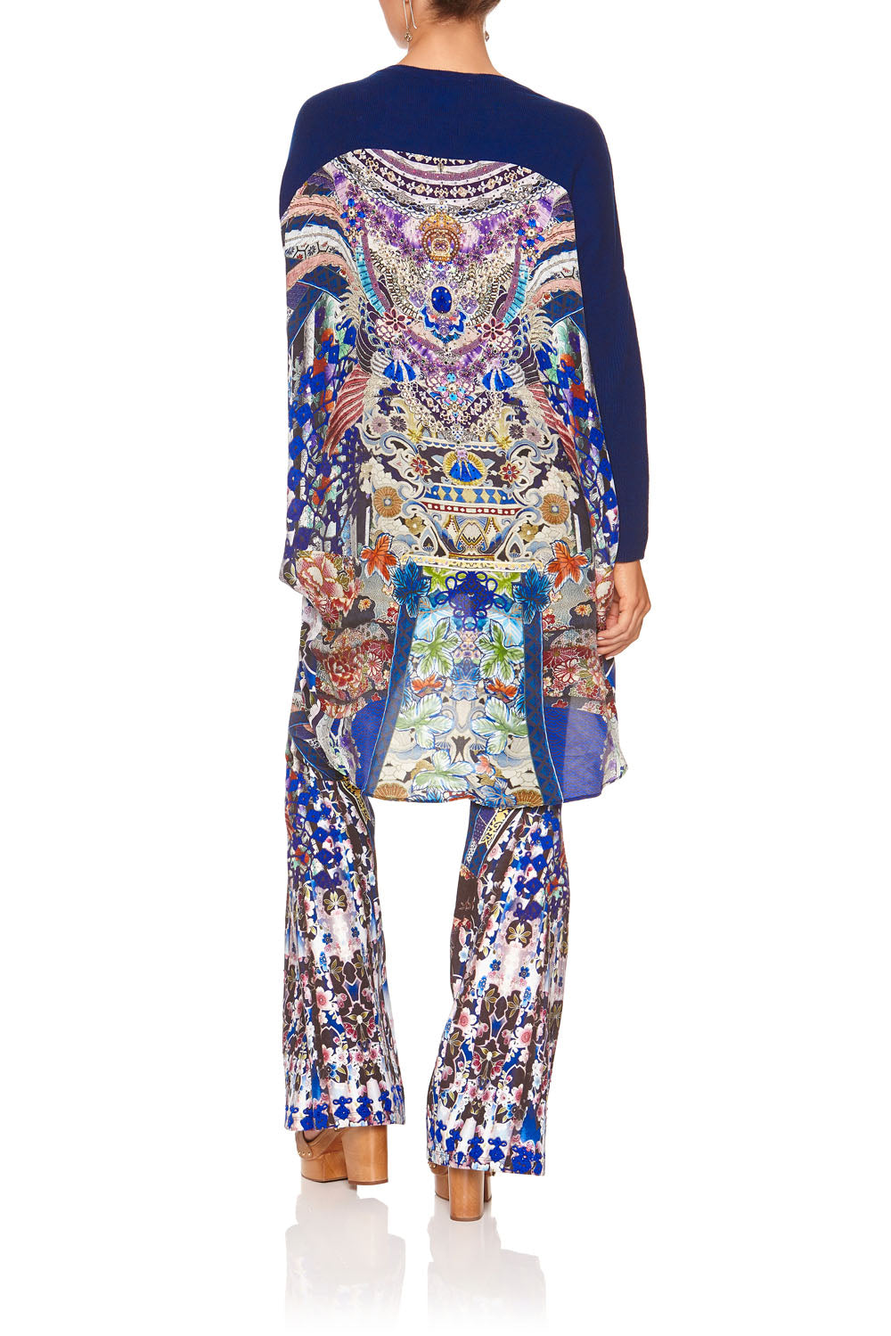 LONG SLEEVE JUMPER WITH PRINT BACK DARLING'S DESTINY