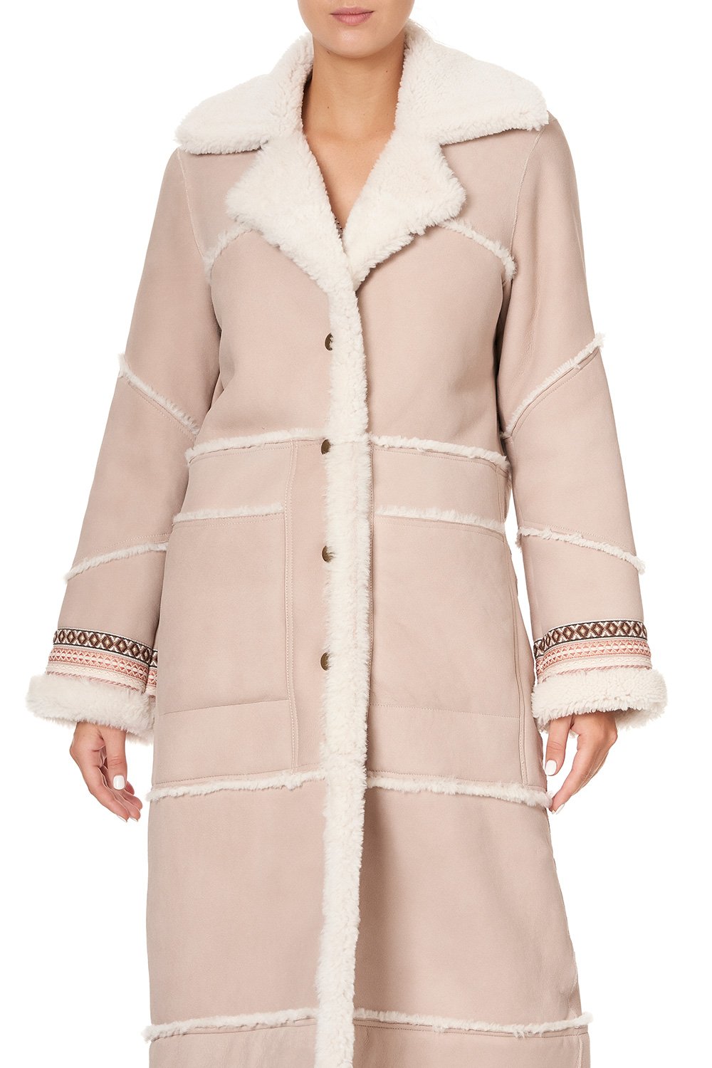 austinn iamyuki Carmella Ranch Coat AUSTINNCarmella Ranch Coat - Navy