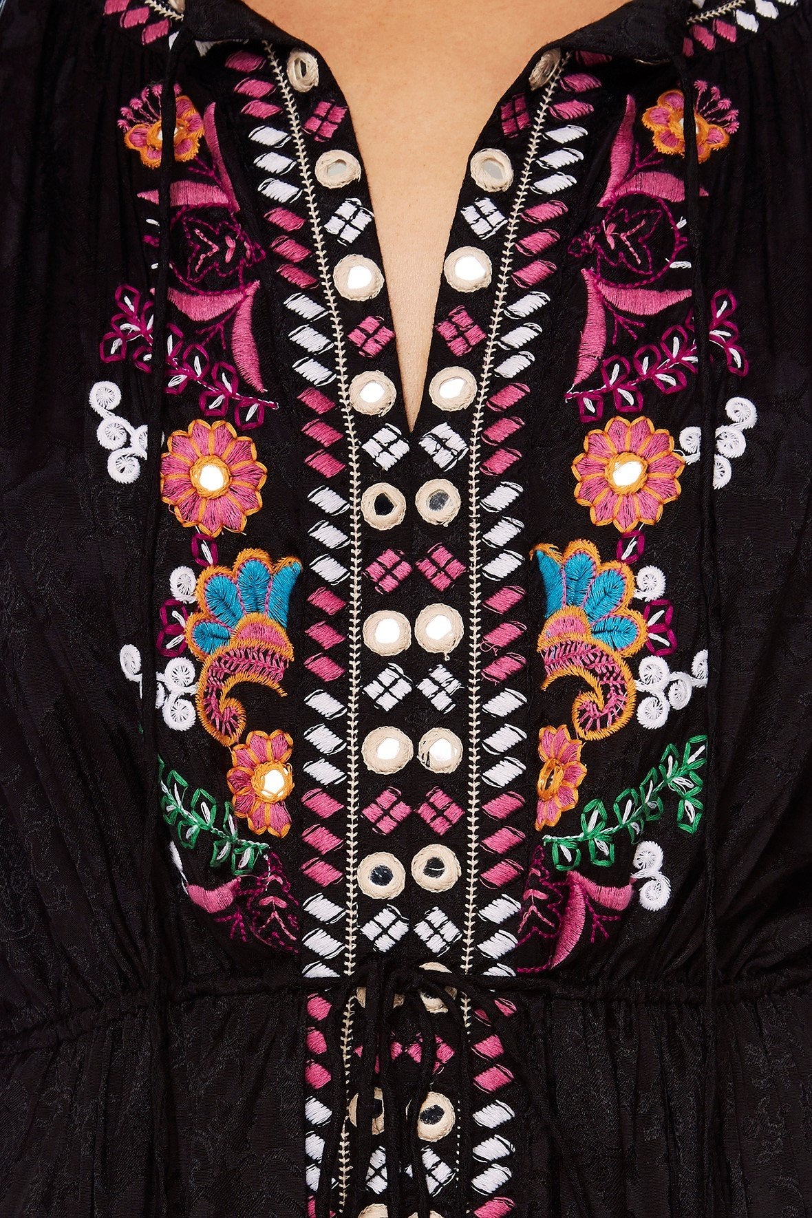 JAGGIS KINGDOM LOOSE FIT DRESS W TIE WAIST