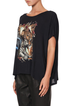 LOOSE FIT BOXY TEE MONTAGUES CAPULET
