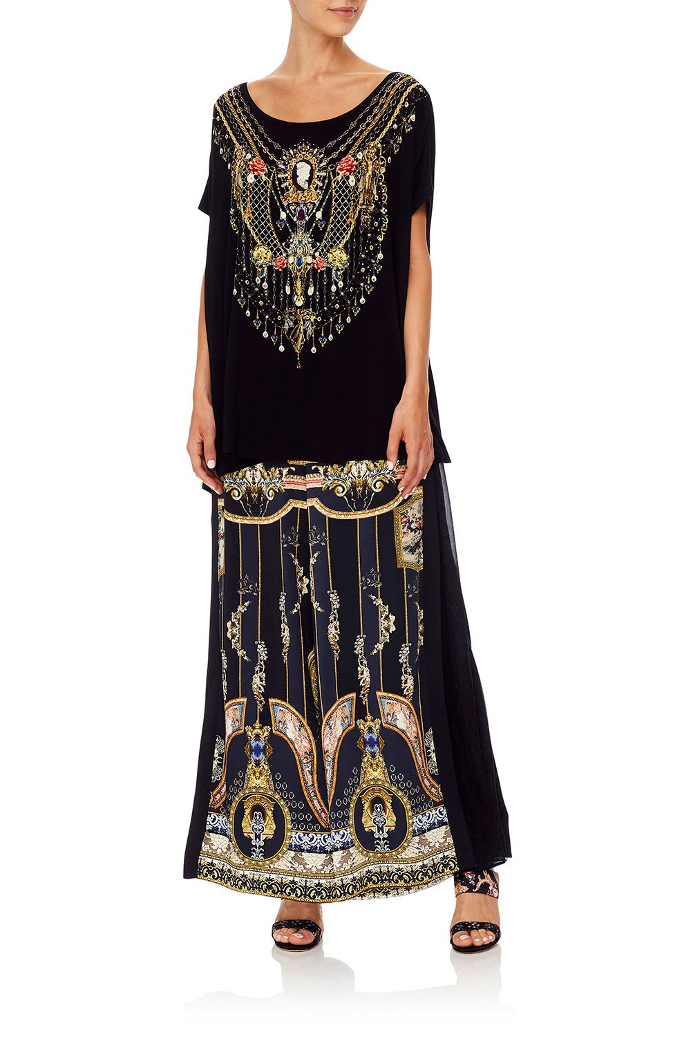 CAMILLA LOOSE FIT TEE FRIEND IN FLORA