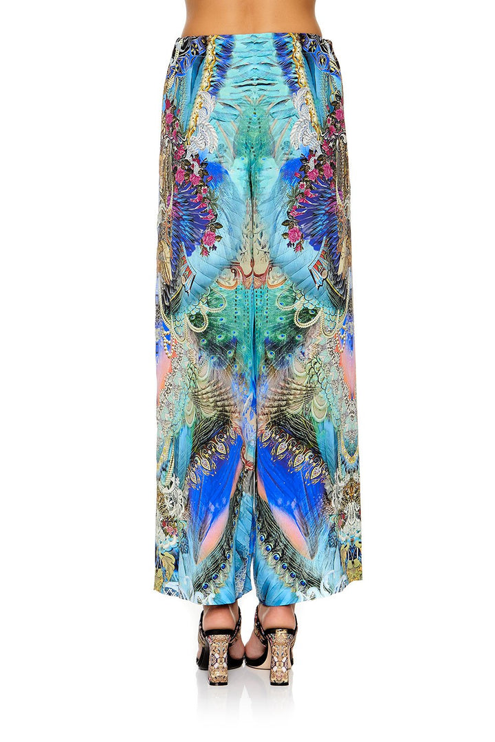 LOUNGE TROUSER WITH TIE WAIST DRIPPING IN DECADENCE