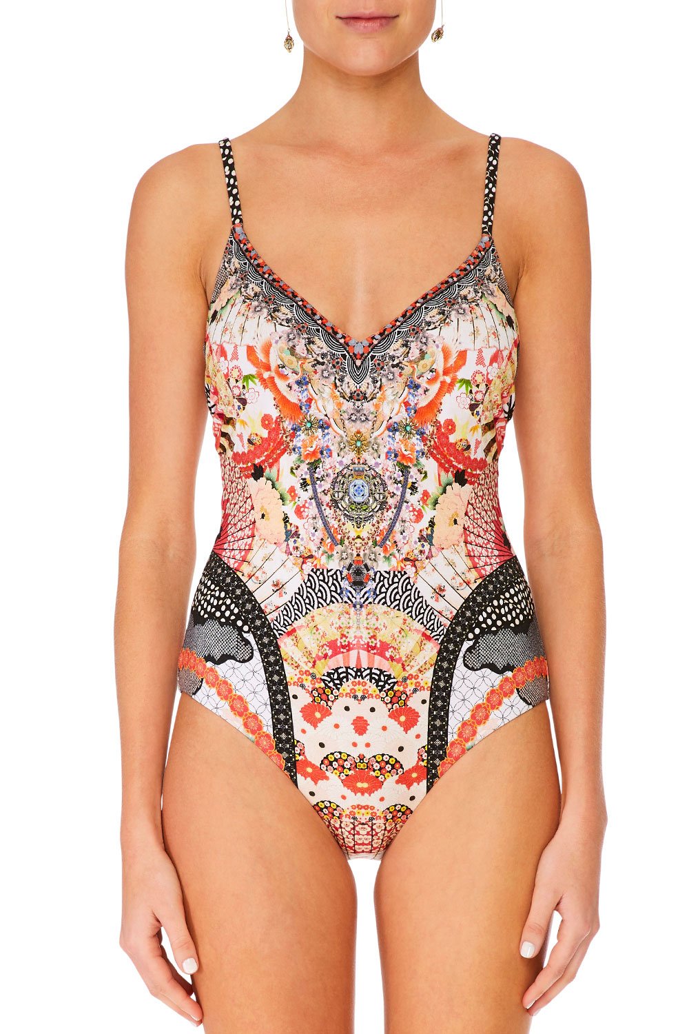 CAMILLA LOW BACK BODYSUIT VINTAGE VIXEN