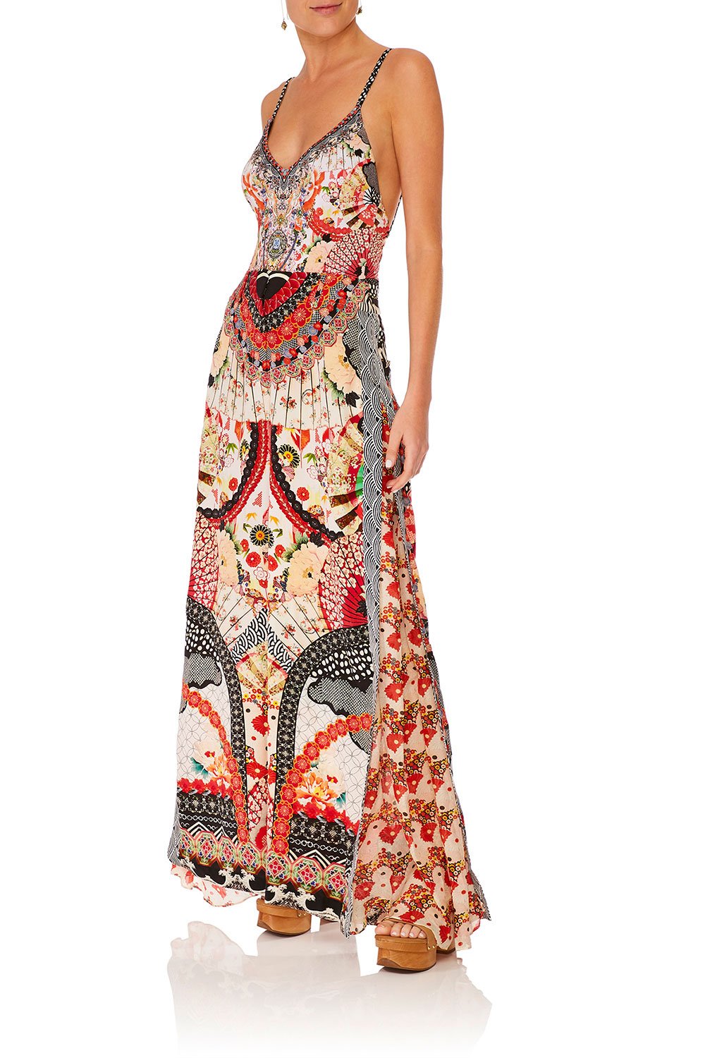 CAMILLA VINTAGE VIXEN HIGH WAISTED TROUSER WITH GODET